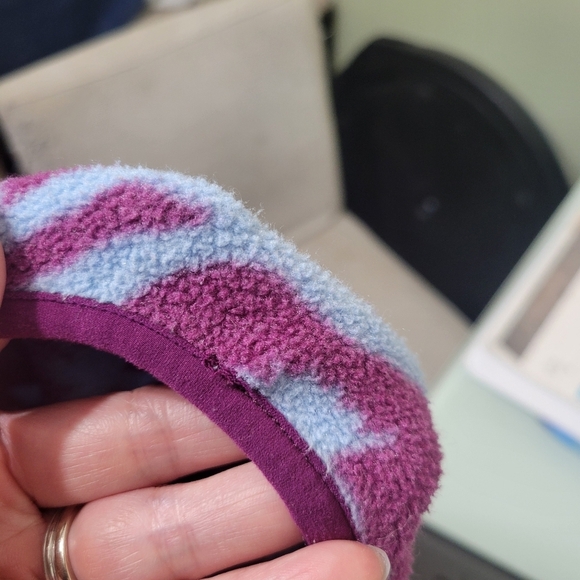 Patagonia synchilla joshua tree geode purple pink blue aztec fleece pullover S - Picture 8 of 9